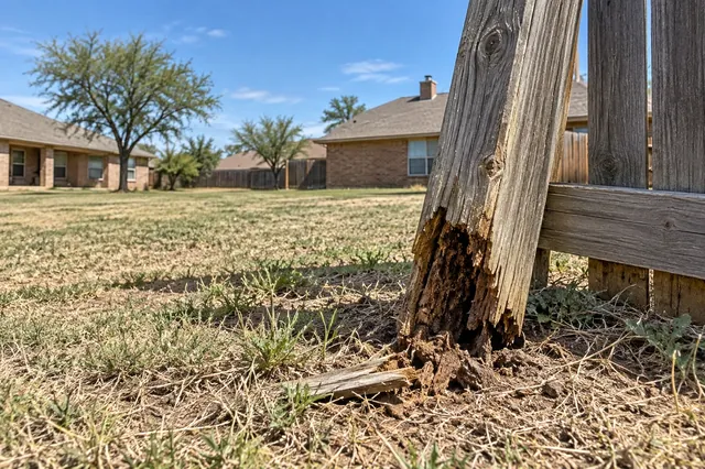 Snapped or Leaning Posts